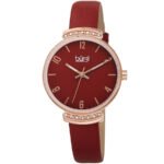 Quartz Red Dial Red Leather Ladies Watch BUR254RD - luxury watch