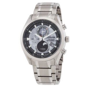 Citizen Tsuki-yomi A-T Eco-Drive Perpetual World Time Men's Watch BY1010-81H - luxury watch