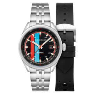 Pista Automatic Black Dial Men's Watch CD-1031-33 - luxury watch