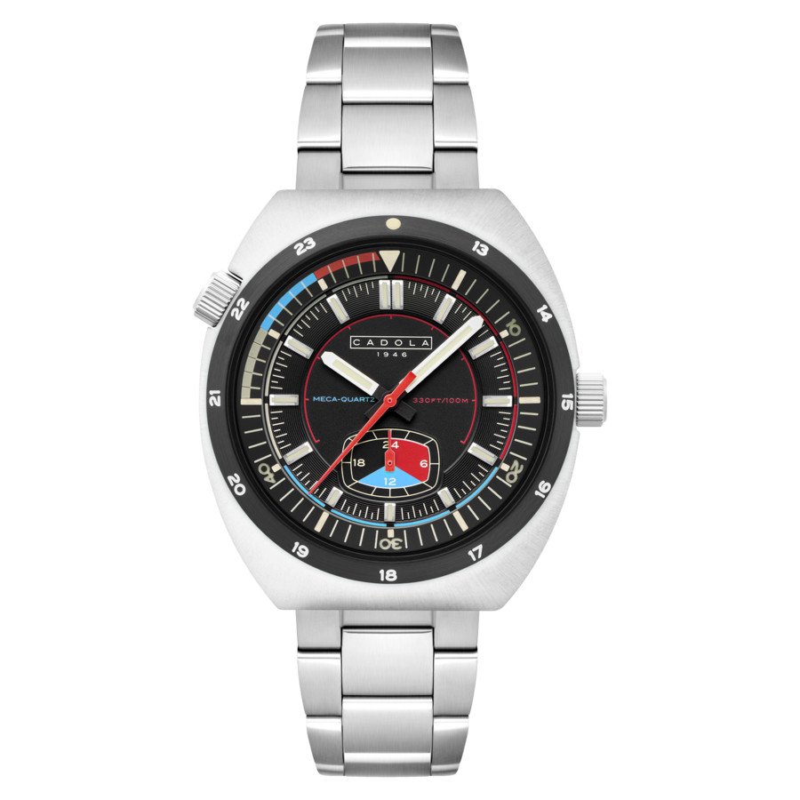 Giulia Quartz Black Dial Men's Watch CD-1052-11 - luxury watch