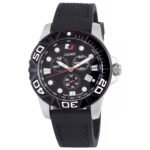 Akron 42mm Black Dial Men's Quartz Watch SC-4A2-04-007