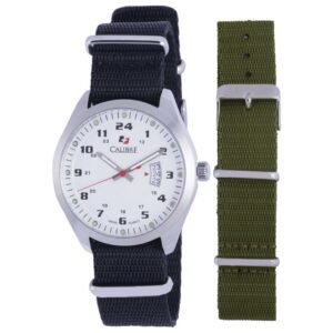 Trooper 40mm White Dial Men's Quartz Watch SC-4T1-04-001SC