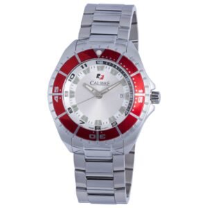 Sea Knight 44mm White Dial Men's Quartz Watch SC-5S2-04-001.4