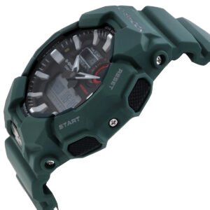 CASIO G-Shock Alarm World Time Quartz Analog-Digital Black Dial Men's Watch GA-010-2ADR
