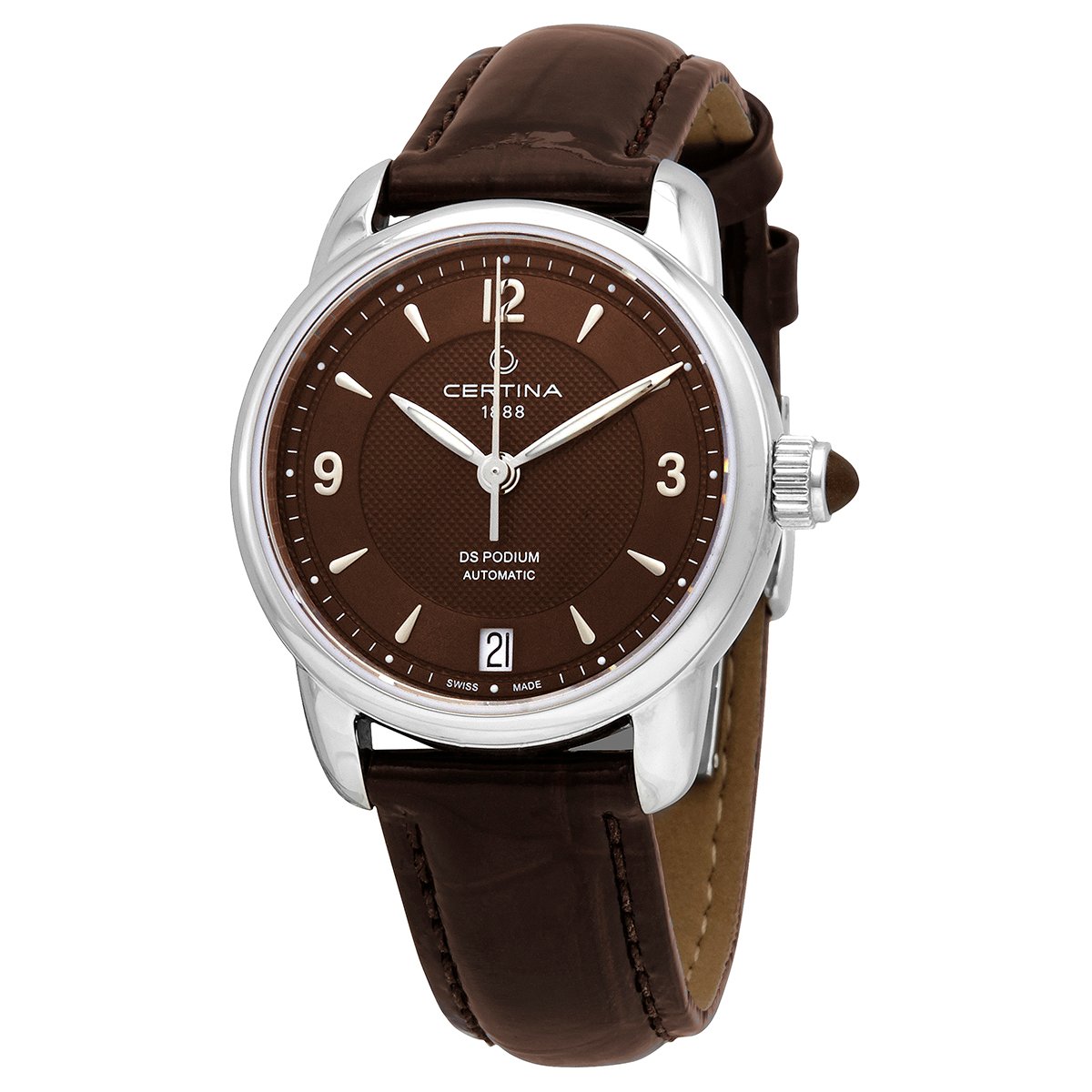 DS Podium Automatic Brown Dial Ladies Watch C025.207.16.297.00 - luxury watch