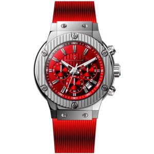 CHRISTIAN VAN SANT Monarchy Chronograph Quartz Red Dial Men's Watch CV8144