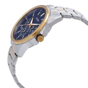 CITIZEN Quartz Blue Dial Two-Tone Men's Watch AG8348-56L