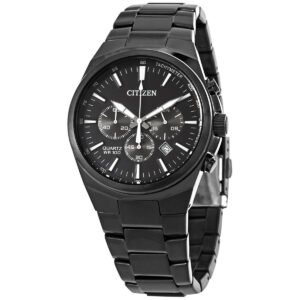 CITIZEN Chronograph Quartz Black Dial Men's Watch AN8175-55E