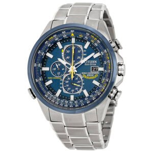 CITIZEN Eco Drive Blue Angels Chronograph Men's Watch AT8020-54L