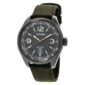 Eco-Drive Grey Dial Men's Watch AW1837-11H - luxury watch