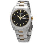 CITIZEN Quartz Black Dial Two-tone Men's Watch BF0584-56E