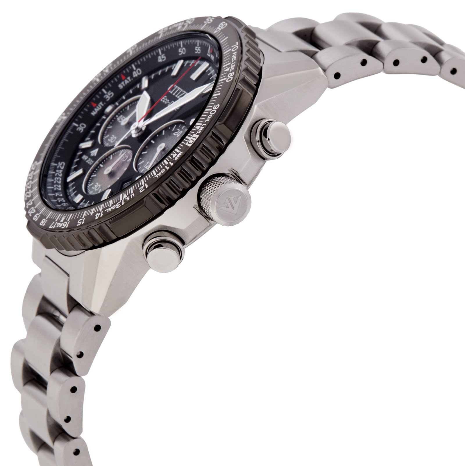 CITIZEN Promaster Sky Navihawk Chronograph Quartz Black Dial Men's Watch CA4664-60E - Image 2