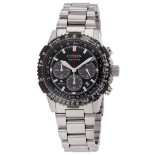 CITIZEN Promaster Sky Navihawk Chronograph Quartz Black Dial Men's Watch CA4664-60E