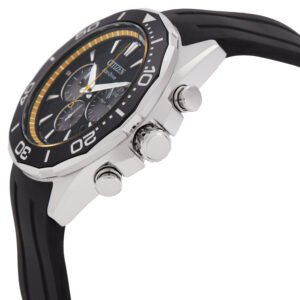 CITIZEN Endeavor Chronograph Quartz Black Dial Men's Watch CA4730-08E