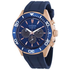 CITIZEN Endeavor Chronograph Quartz Blue Dial Men's Watch CA4733-00L