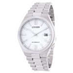 Tsuyosa Automatic White Dial Men's Watch NJ0150-56A - luxury watch