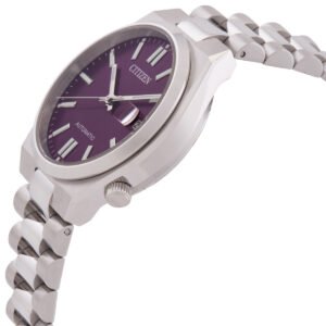 CITIZEN Tsuyosa Automatic Purple Dial Watch NJ0200-50W