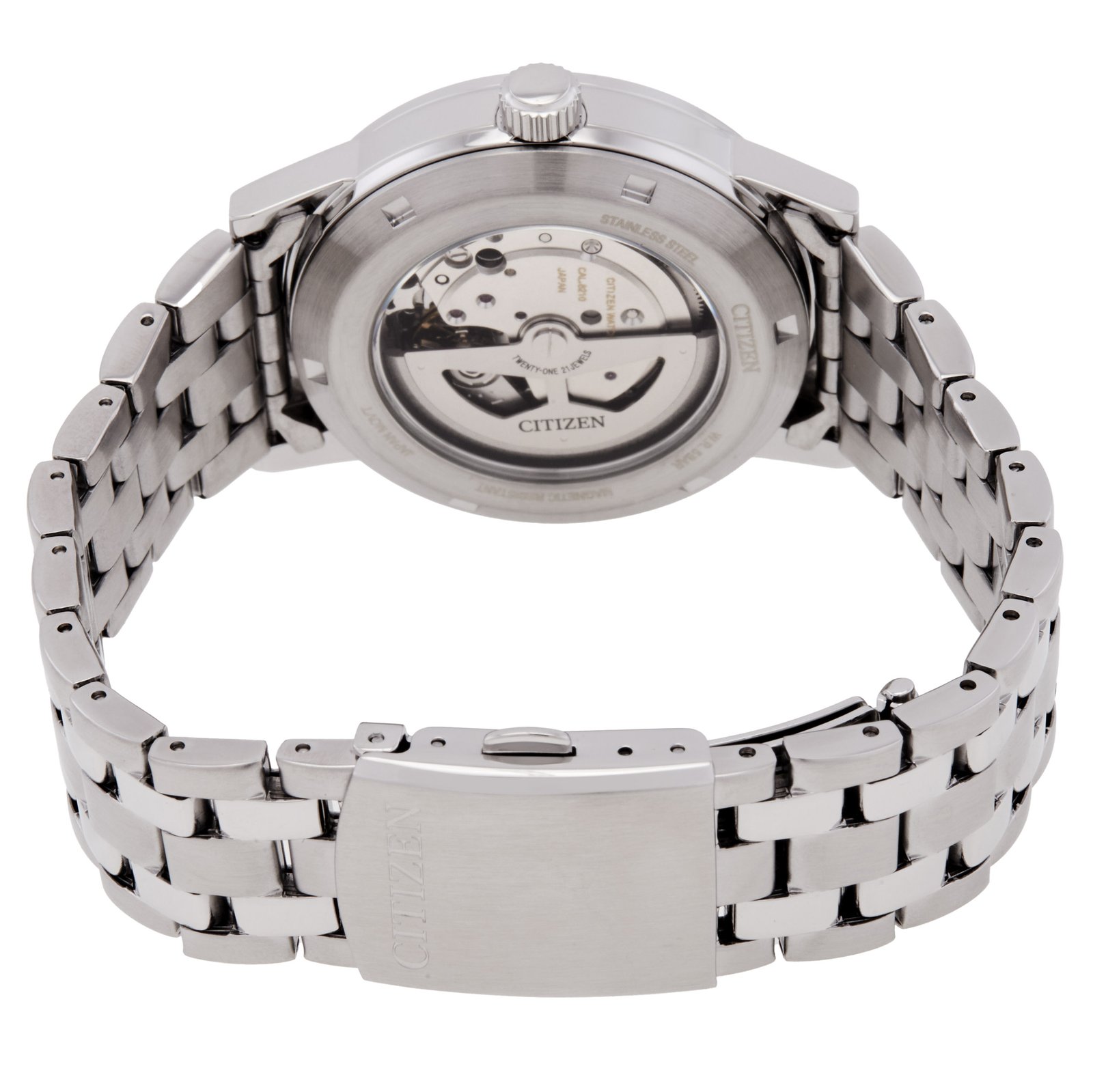 CITIZEN Mechanical Automatic White Dial Men's Watch NJ0210-56A - Image 3