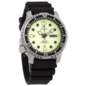 CITIZEN Promaster Marine Automatic Green Dial Men's Watch NY0040-09W