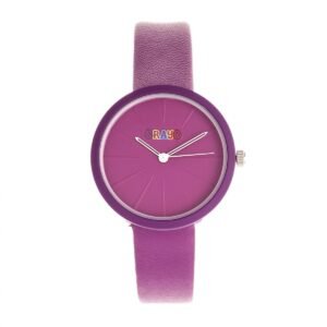 Crayo Blade Quartz Purple Dial Watch CRACR5405