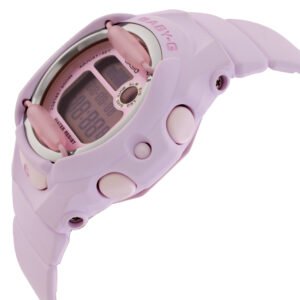 Casio Baby-G Alarm World Time Quartz Digital Pink Dial Ladies Watch BG-169U-4BDR