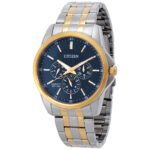 Citizen Quartz Blue Dial Two-Tone Men's Watch AG8348-56L