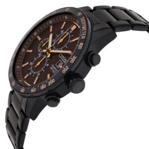 Citizen Chronograph Quartz Brown Dial Men's Watch AN3605-55X