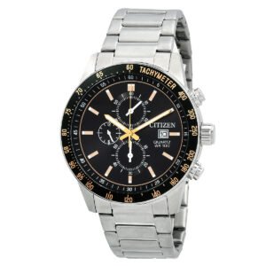 Citizen Chronograph Quartz Black Dial Men's Watch AN3681-57E