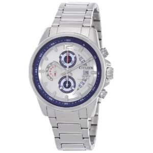 Citizen Chronograph Quartz Silver Dial Men's Watch AN3690-56B