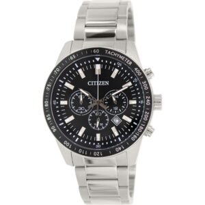 Citizen Chronograph Quartz Black Dial Men's Watch AN8070-53E