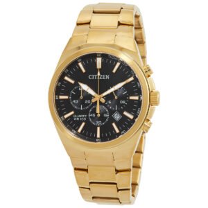 Citizen Chronograph Quartz Black Dial Men's Watch AN8173-51E