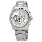 Citizen Chronograph Quartz Silver Dial Men's Watch AN8200-50A