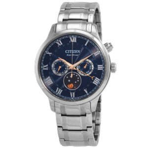 Citizen Eco-Drive Blue Dial Moon Phase Men's Watch AP1050-81L