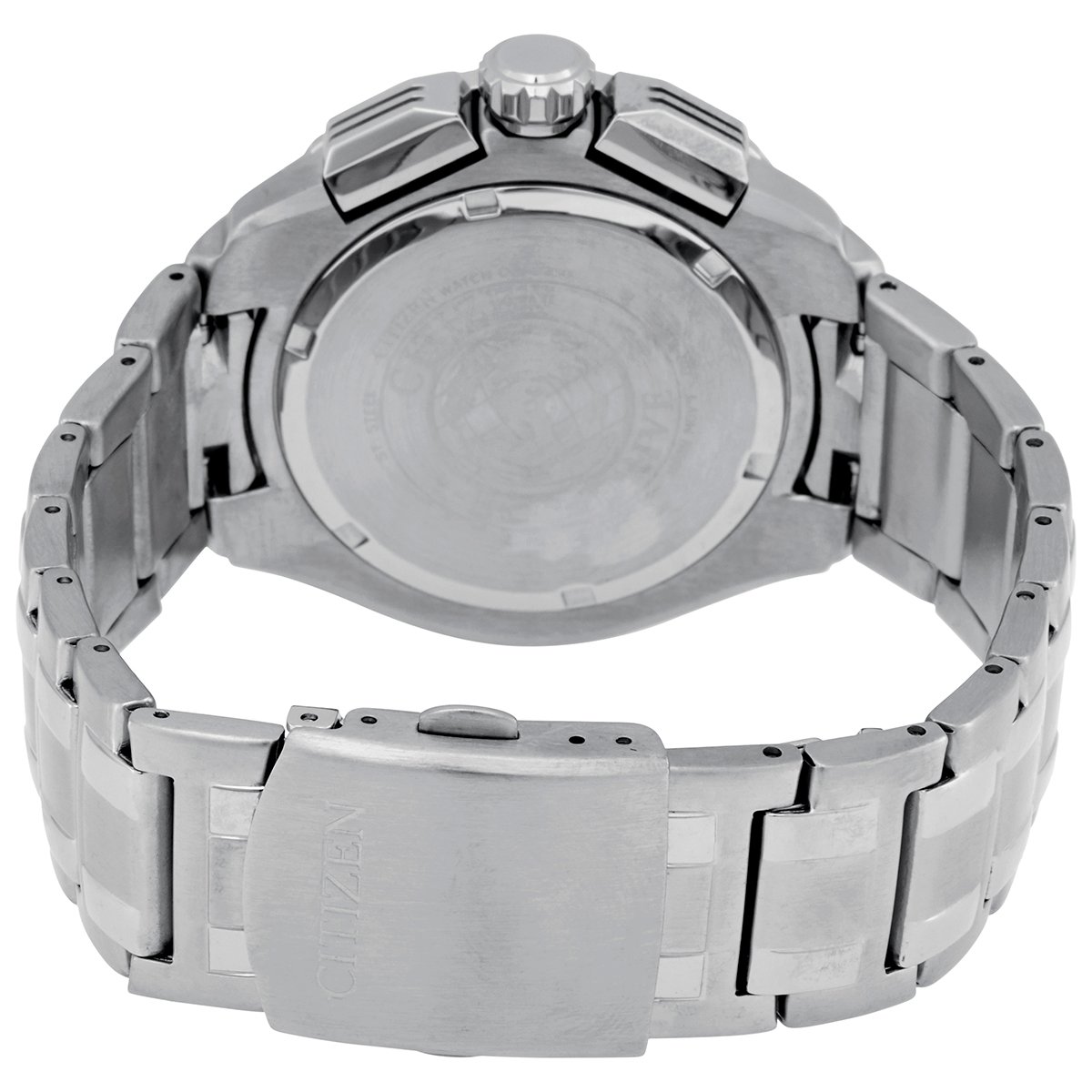 Citizen Eco-Drive White Dial Stainless Steel Men's Watch AT0960-52A - Image 3