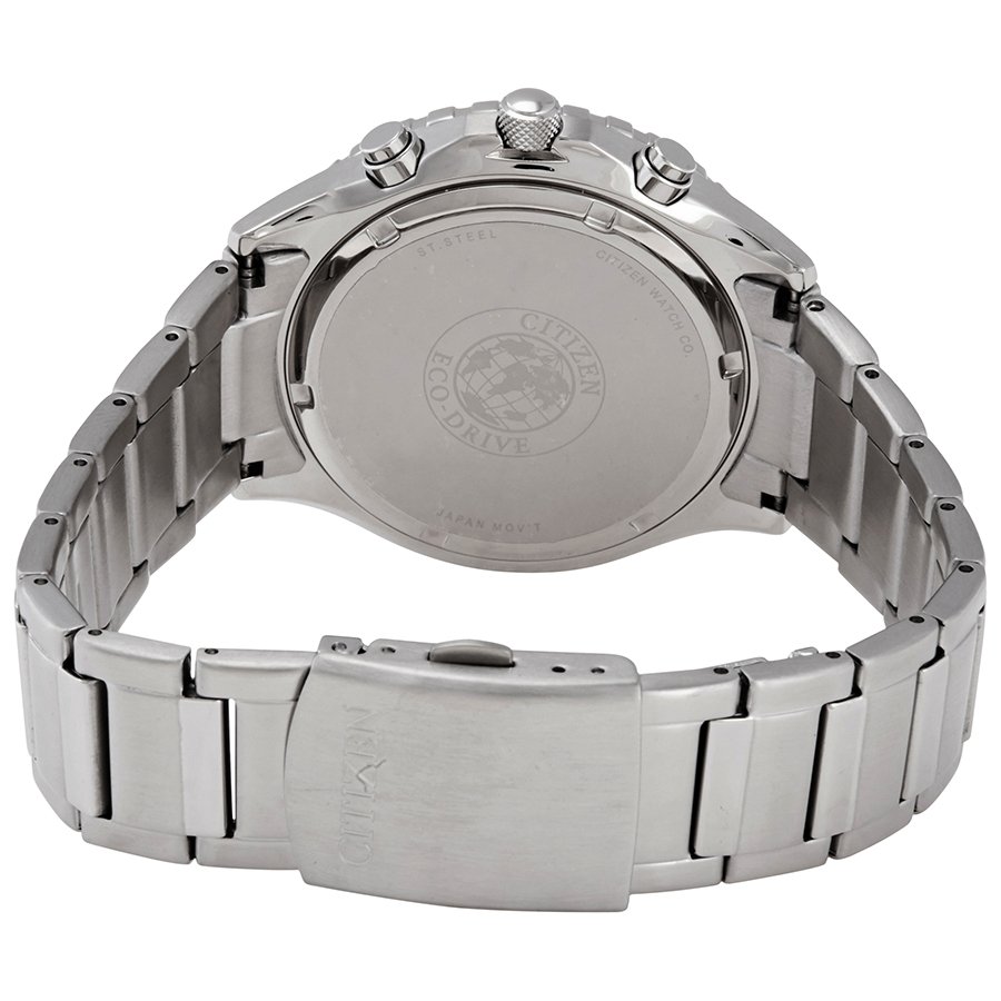 Citizen Brycen Chronograph Black Dial Men's Watch AT2380-51E - Image 3