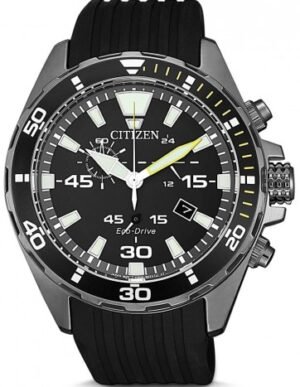 Citizen Chronograph Black Dial Men's Watch AT2437-13E
