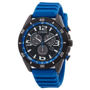 Citizen Brycen Chronograph Black Dial Men's Watch AT2586-05E