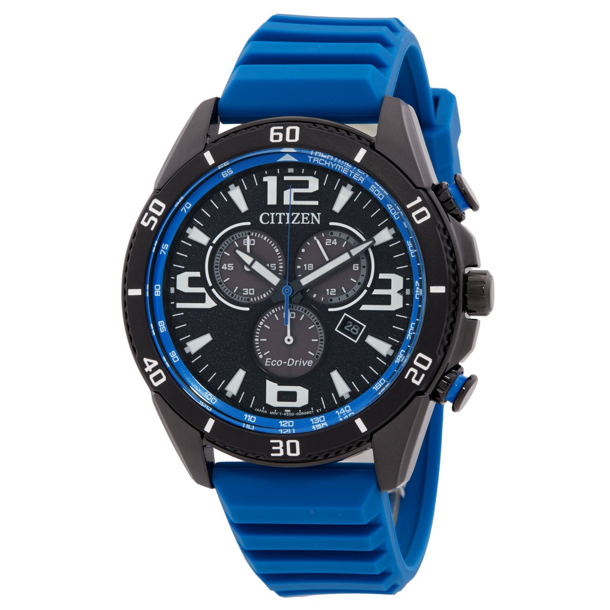 Citizen Brycen Chronograph Black Dial Men's Watch AT2586-05E