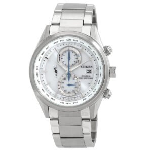 Citizen Eco-Drive Perpetual White Dial Men's Watch AT8260-85A