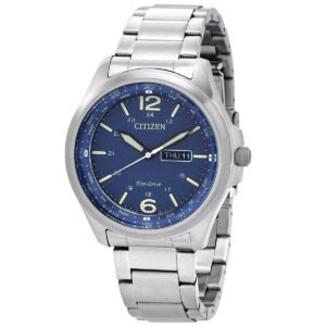 Citizen Eco-Drive Blue Dial Men's Watch AW0110-82L