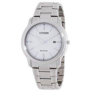 Citizen Eco-Drive White Dial Men's Watch AW1218-56A