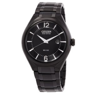 Citizen Black Dial Men's Eco-Drive Watch AW1325-64E