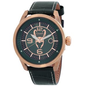 Citizen Loki Marvel Green Dial Men's Watch AW1363-06W