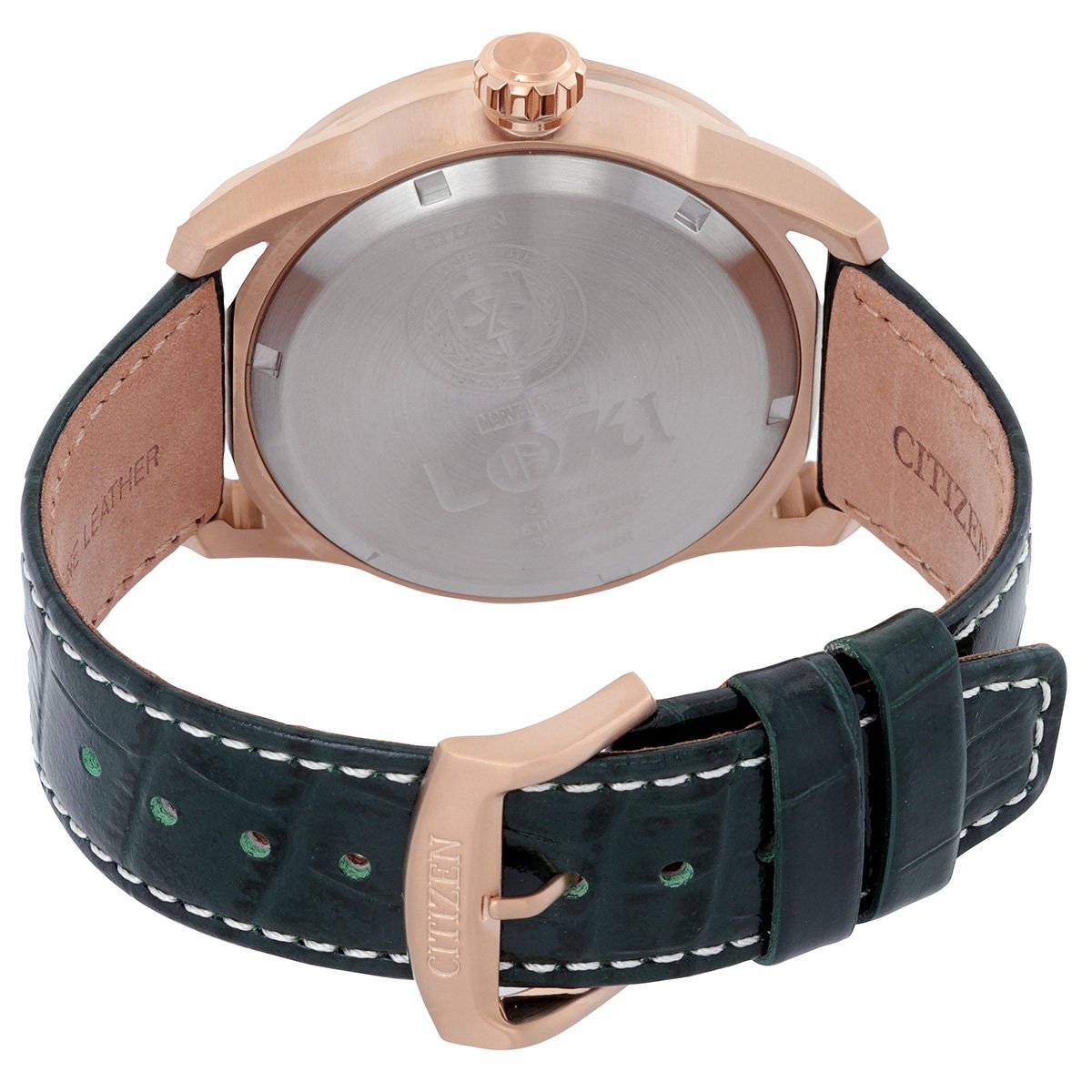 Citizen Loki Marvel Green Dial Men's Watch AW1363-06W - Image 3