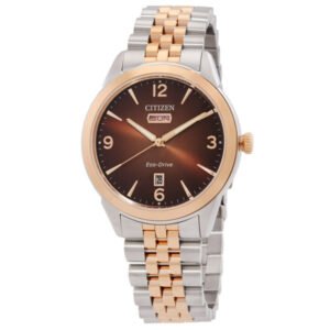 Citizen Rolan Quartz Brown Dial Men's Watch AW156-57X