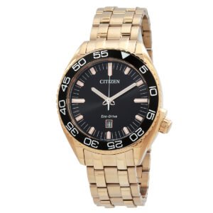 Citizen Carson Eco-Drive Black Dial Men's Watch AW1773-55E