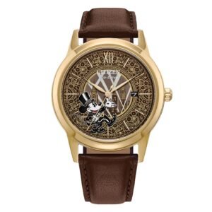 Citizen Disney100 Mickey Mouse Fanfare Box Set Brown Dial Men's Watch AW1783-43W