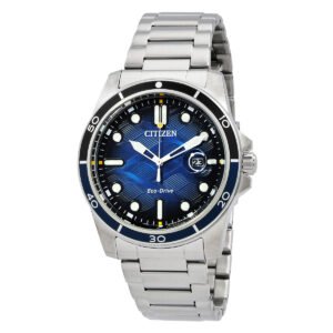 Citizen Marine 1810 Eco-Drive Blue Dial Men's Watch AW1810-85L