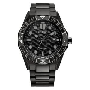 Citizen Brycen Black Dial Men's Watch AW1855-52E