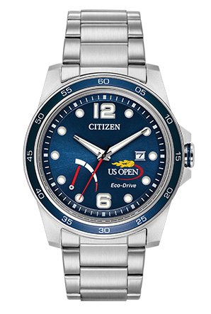 Citizen U.S. Open 25th Aniversary Blue Dial Men's Watch AW7036-51L